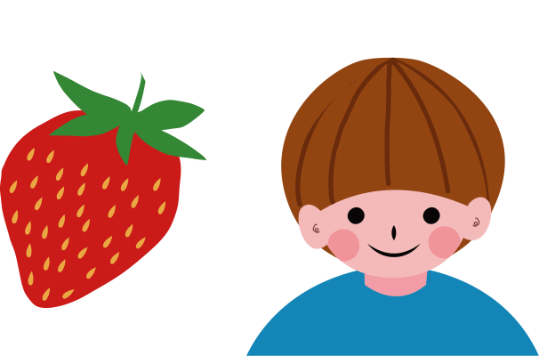 飲みやすいイチゴ味のシロップ